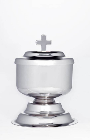 Lavabo niklowane o wysokości 15 cm
