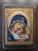 Ikona ręcznie pisana Madonna z Dzieciątkiem 20 x 30 cm