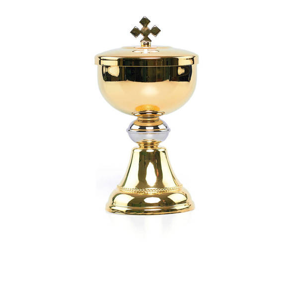 Puszka na komunikanty mini, dekorowana 11cm