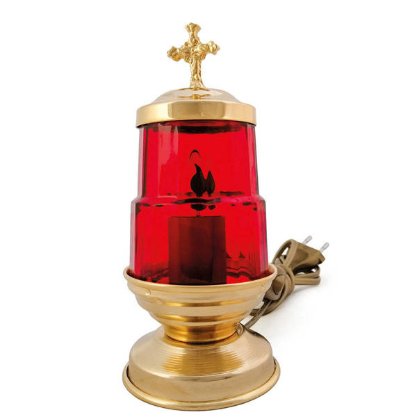 Lampa wieczna stojąca elektryczna wys. 17 cm