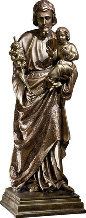 Św. Józef Opiekun (z dzieciątkiem i lilijką) - Figura (110 cm)