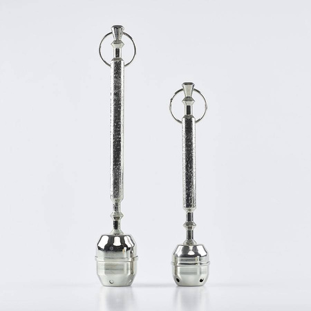 Kropidło metalowe z główką 20 cm