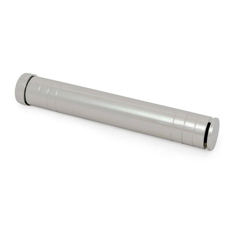 Kropidło metalowe w kolorze srebrnym 17 cm