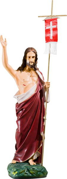 Chrystus Zmartwychwstały - Figura (65 cm)