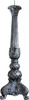 Lichtarz - figura (średnica na świece 11cm) (74 cm)