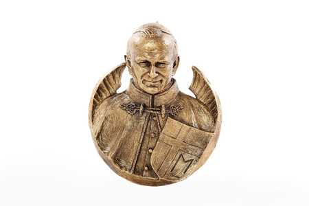 Medalion Ojca Św. Jana Pawła II (płaskorzeźba) - Figura (24x29 cm)