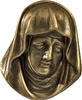 Głowa Maryi (płaskorzeźba) - Figura (12 cm)