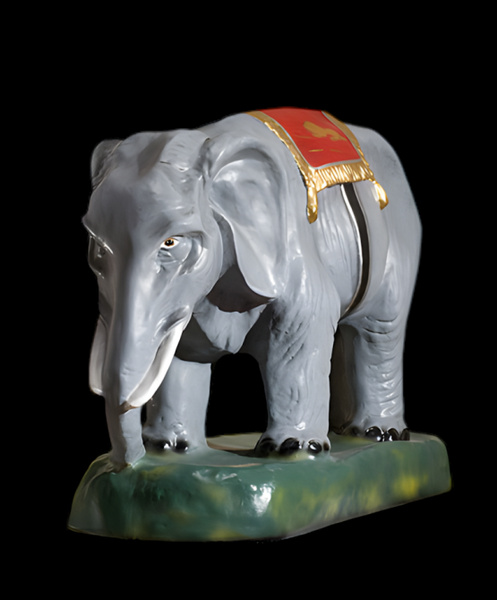 Słoń - Figura do szopki (38 x 19 x 51 cm)