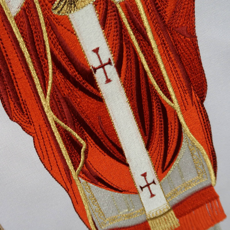 Ornat czerwony z duchem świętym ( O - 124 )