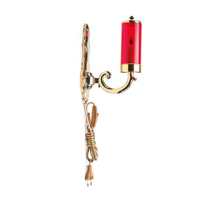 Lampa wieczna elektryczna wisząca, kinkiet