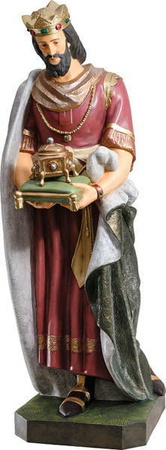 Król z mirą - Figura do szopki (165 cm)