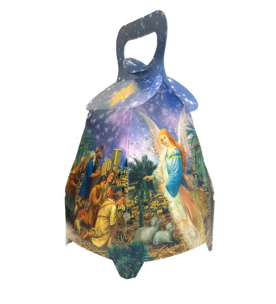 Lampion adwentowy roraty LED