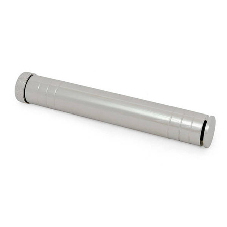 Kropidło metalowe w kolorze srebrnym 17 cm