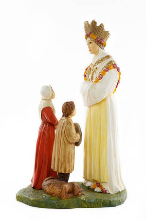 Matka Boża Saletyńska z dziećmi - Figura (88 cm)
