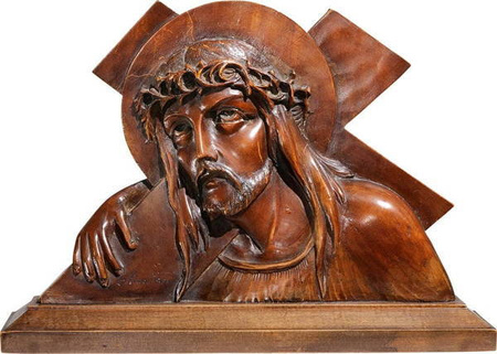 Głowa Chrystusa - Figura (27×21 cm)