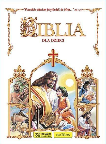 Biblia dla dzieci - biała
