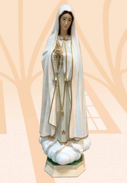Matka Boża Fatimska (z gołąbkami) - Figura (122 cm)