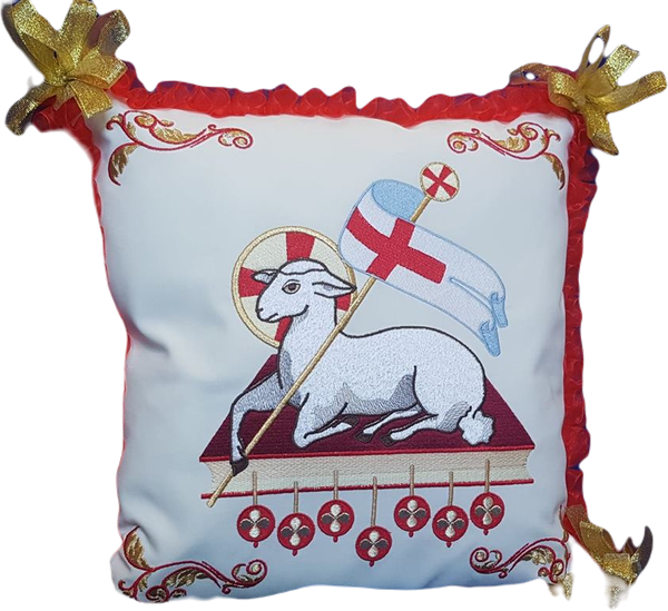 Poduszka procesyjna Agnus Dei