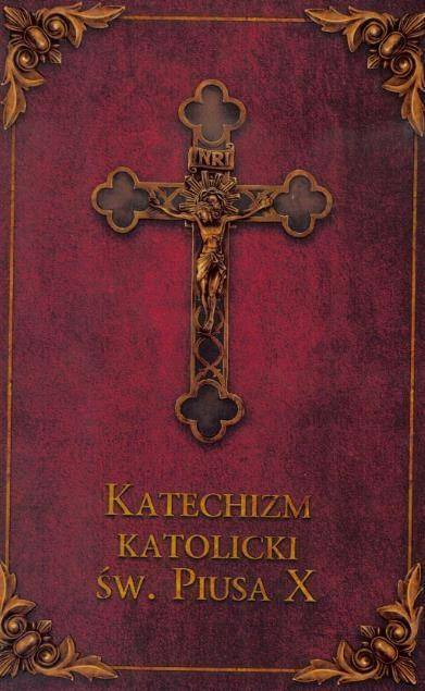 Katechizm Katolicki Św. Piusa X (bordo) | Aslan.com.pl