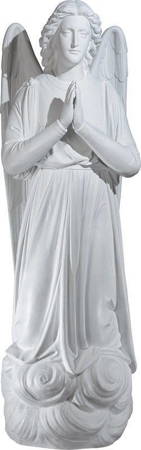Anioł klęczący ręce złożone - figura (145 cm)