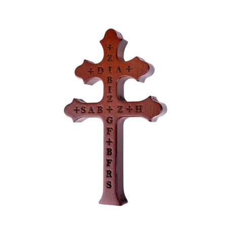 Krzyż morowy, krzyż choleryczny, karawaka - 14 cm