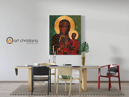 Matka Boska Częstochowska, obraz religijny na płótnie