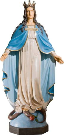Matka Boża Niepokalana (z koroną) - Figura (125 cm)