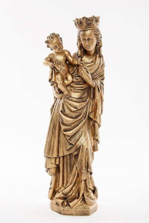Matka Boża z dzieciątkiem (płaskorzeźba) - Figura (57 cm)