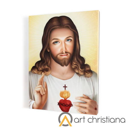 Obraz religijny Serce Jezusa, płótno canvas