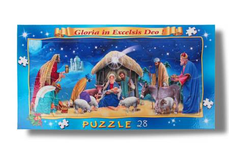 Puzzle Boże Narodzenie „Szopka w Betlejem”