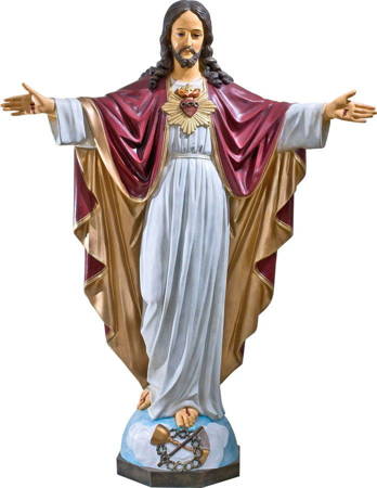 Serce Pana Jezusa - Figura (135 cm)