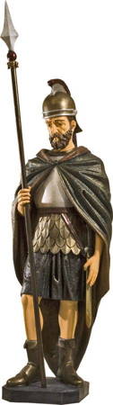 Żołnierz do Grobu Pańskiego - Straż rzymska 140cm Figura (żołnierz prawy)