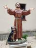 Św. Franciszek (z gołąbkami i psem) - Figura (103 cm)